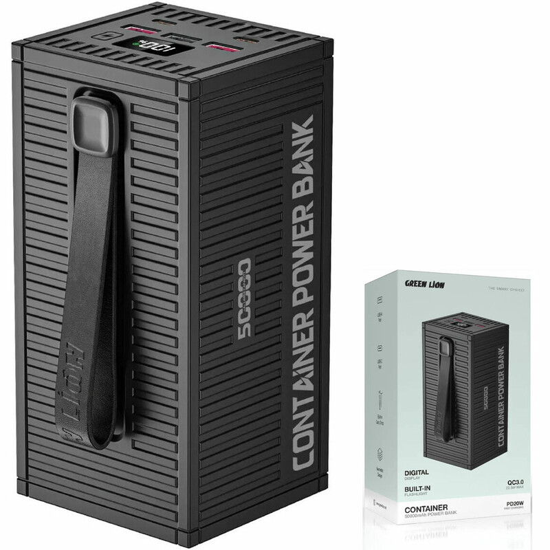 پاور بانک 50000 گرین لاین مدل Green Lion GL-PX63 | توان 22.5 وات