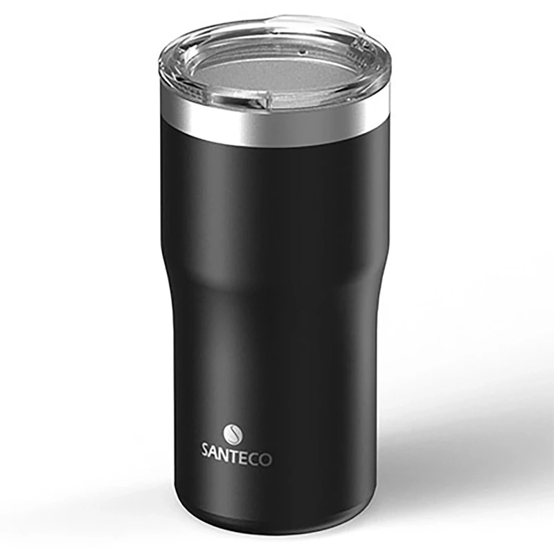 تراول ماگ دوجداره استیل ظرفیت 500ml سانتکو مدل SANTECO HE-500-25A