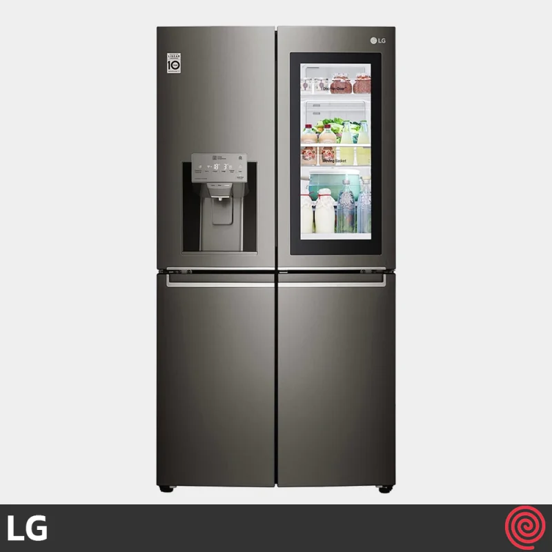 یخچال و فریزر ساید بای ساید 32 فوت ال جی مدل LG GR-X39FMKBL | چهار درب فرانسوی