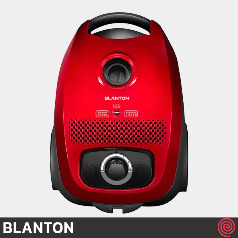 جاروبرقی بلانتون مدل BLANTON BCW-VC1204R | رنگ قرمز، توان 2000 وات