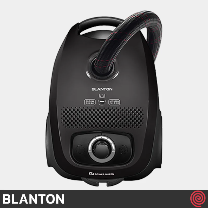 جاروبرقی بلانتون مدل BLANTON BCW-VC1205B | رنگ مشکی، توان 2000 وات