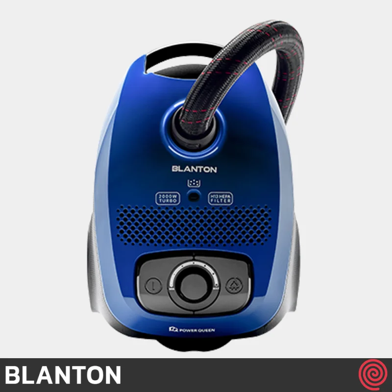 جاروبرقی بلانتون مدل BLANTON BCW-VC1205BL | رنگ آبی، توان 2000 وات