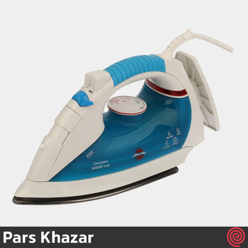 اتو بخار 2400 وات پارس خزر مدل Pars Khazar SI-702 | رنگ آبی