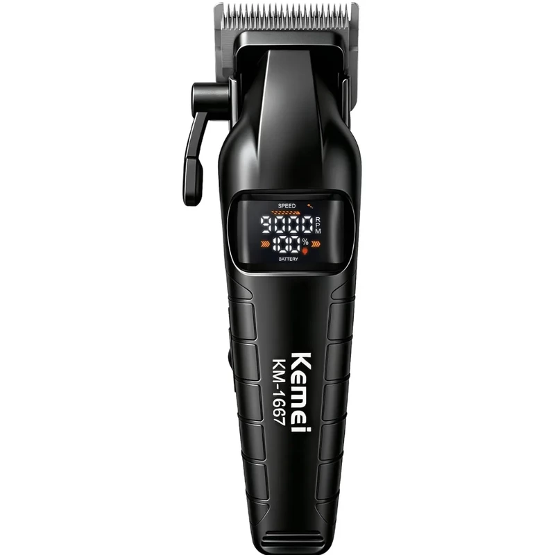 ماشین اصلاح سر و صورت شارژی کمی مدل Kemei KM-1667