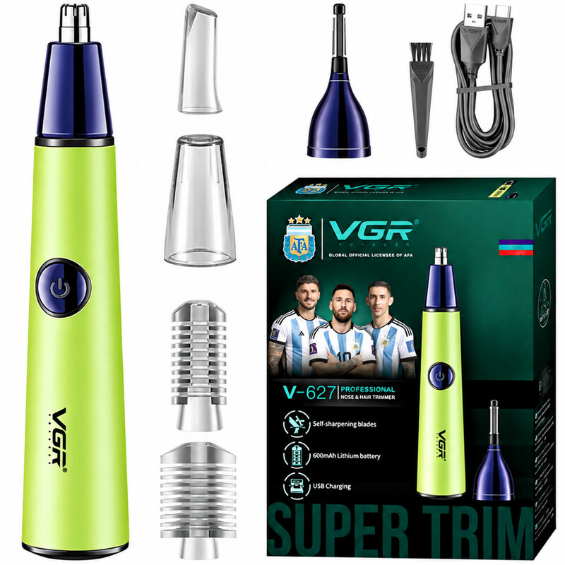موزن گوش و بینی و خط زن شارژی وی جی آر مدل VGR V-627