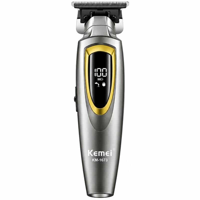 ماشین اصلاح حرفه ای سر و صورت کمی مدل Kemei KM-1673