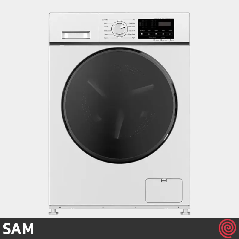 ماشین لباسشویی 8 کیلوگرم سام مدل SAM UN-Q1435/W