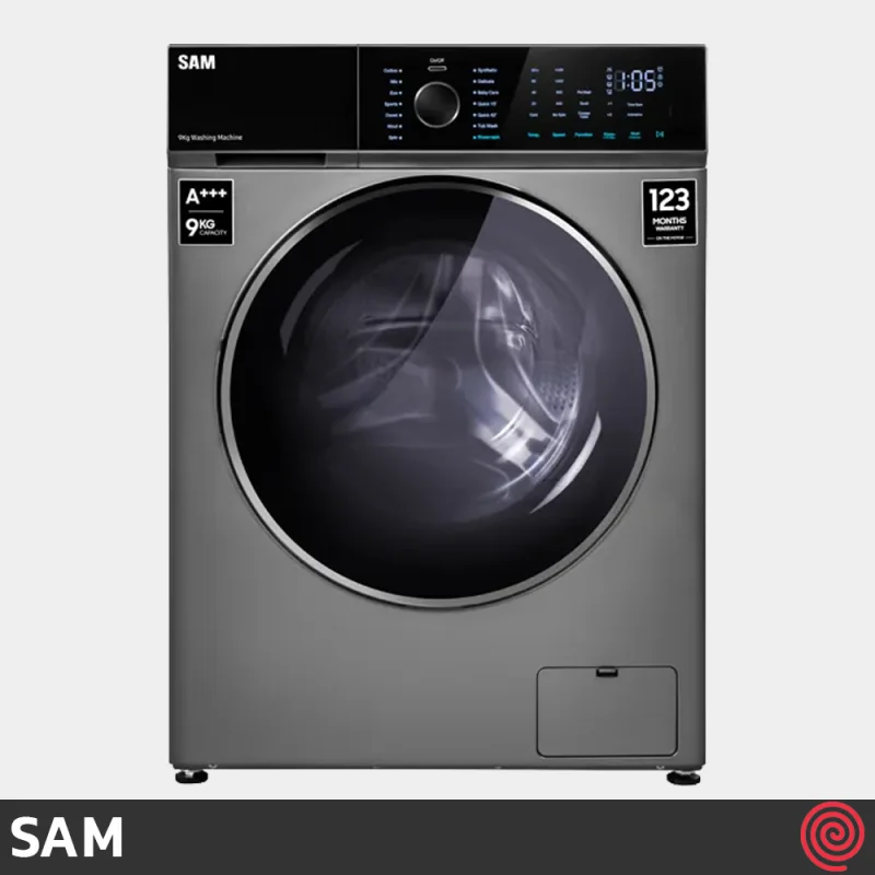 ماشین لباسشویی 9 کیلوگرم سام مدل SAM DD-P1482/IN