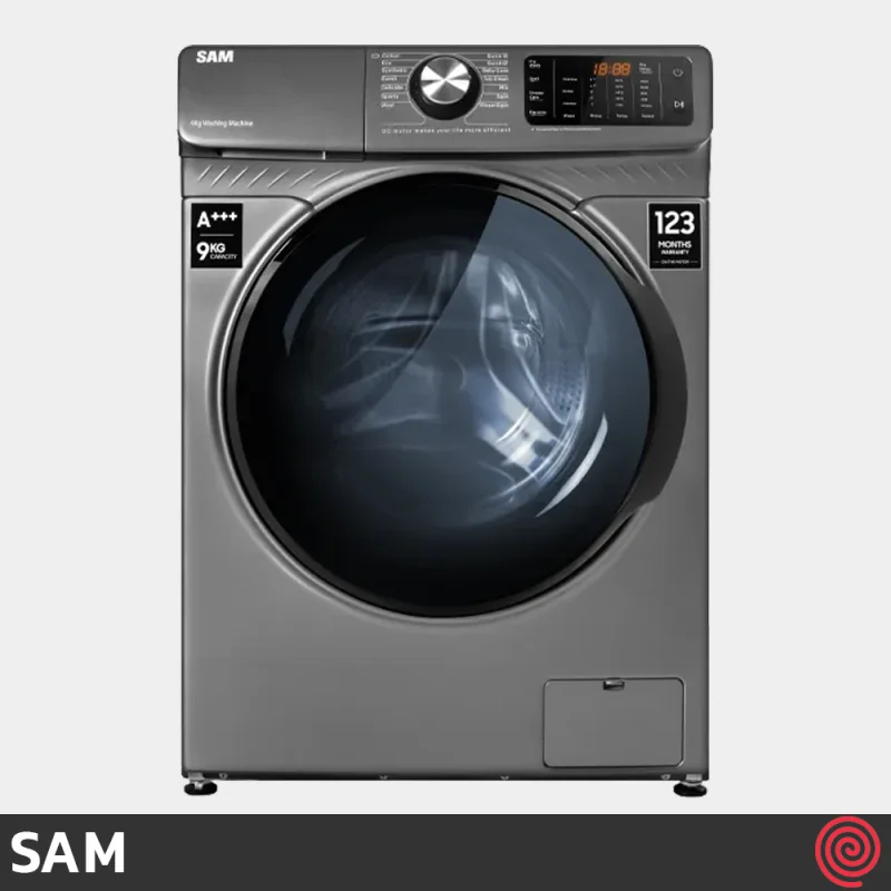 ماشین لباسشویی 9 کیلوگرم سام مدل SAM DD-P1480/IN