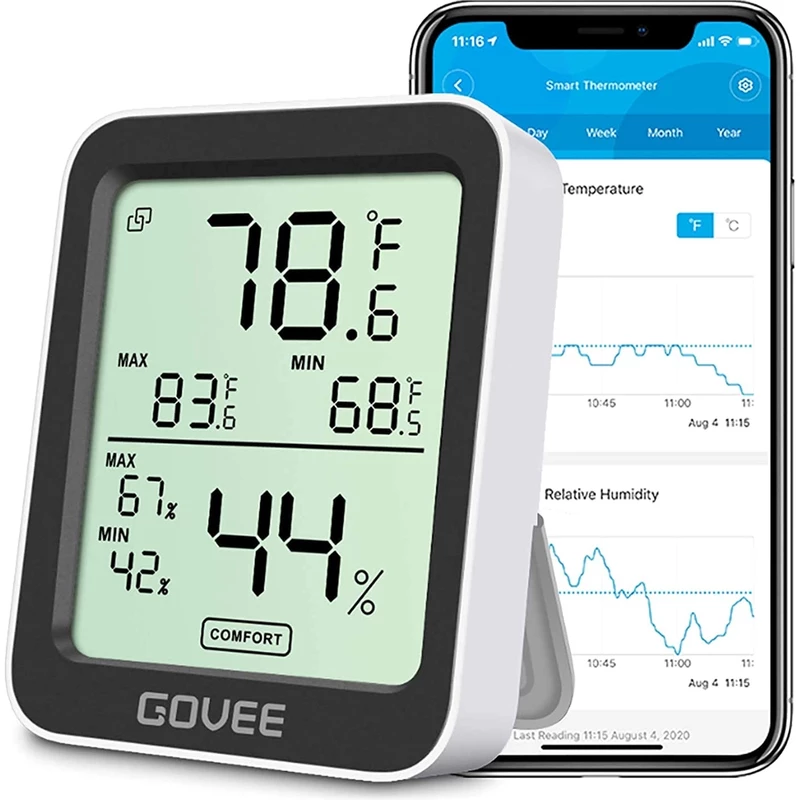 دماسنج و رطوبت سنج گووی مدل Govee H5075 | بلوتوثی