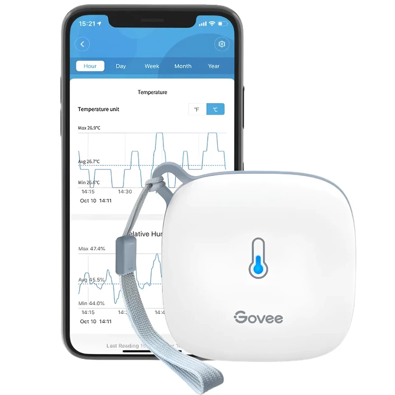 دماسنج و رطوبت سنج هوشمند گووی مدل Govee H5179 | اتصال بی سیم