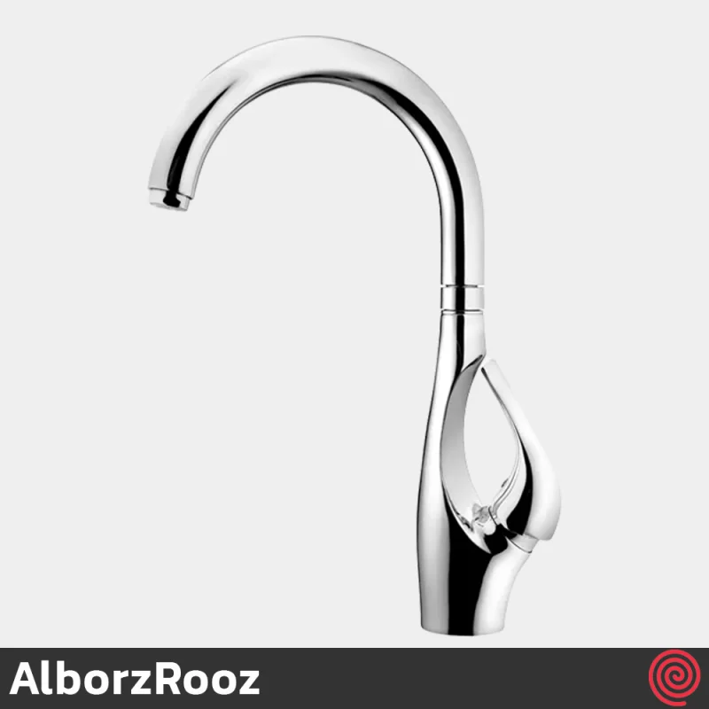 شیر ظرفشویی ثابت البرز روز مدل دراپ AlborzRooz Drop