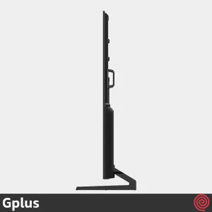 تصویر از نمای کنار تلویزیون 98 اینچ QLED هوشمند جی پلاس مدل GTV-98SQ878SP مخصوص گیمینگ