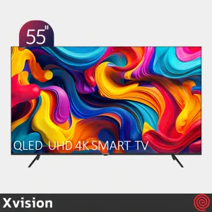 تلویزیون 55 اینچ QLED هوشمند ایکس ویژن مدل Xvision xseries 55x15 | UHD 4K - HDR