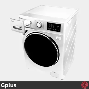 تصویر از نمای روبرو ماشین لباسشویی 8 کیلوگرم جی پلاس مدل GWM-M822T
