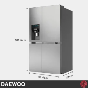 یخچال و فریزر ساید بای ساید 36 فوت دوو مدل Daewoo SXi20-30W