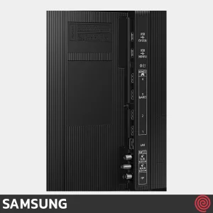 پورت های ورودی خروجی تلویزیون Samsung 75Q80D مونتاژ اسلواکی و مجارستان با 2 گیرنده دیجیتال DVB-S2 و 1 گیرنده دیجیتال DVB-T2