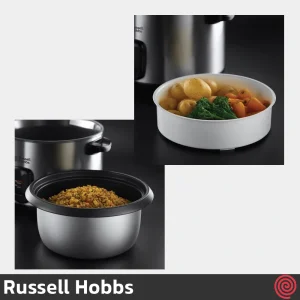 پلوپز و بخارپز راسل هابز مدل Russell Hobbs 19750-56 | گنجایش 1.8 لیتری