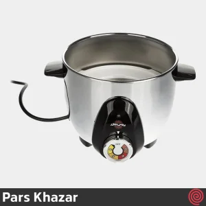 پلوپز 2 نفره پارس خزر مدل Pars Khazar RC-61TS | گنجایش 0.6 لیتری
