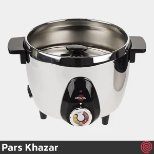 پلوپز 12 نفره پارس خزر مدل Pars Khazar RC-271TS | گنجایش 2.7 لیتری