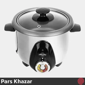 پلوپز 12 نفره پارس خزر مدل Pars Khazar RC-271TS | گنجایش 2.7 لیتری