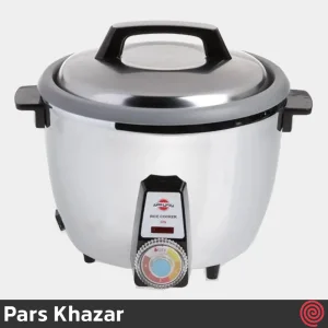 پلوپز 12 نفره پارس خزر مدل Pars Khazar RC-271TS | گنجایش 2.7 لیتری