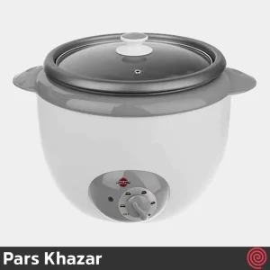 پلوپز 4 نفره پارس خزر مدل کندوج Pars Khazar RC-101TSP | گنجایش 1 لیتری