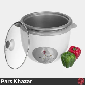 پلوپز 12 نفره پارس خزر مدل کندوج Pars Khazar RC-271TSP | گنجایش 2.7 لیتری