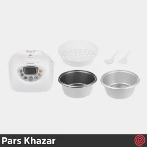 مولتی کوکر 4 کاره پارس خزر مدل Pars Khazar DMC-181P | گنجایش 1.8 لیتری با 21 عملکرد