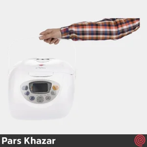 مولتی کوکر 4 کاره پارس خزر مدل Pars Khazar DMC-181P | گنجایش 1.8 لیتری با 21 عملکرد
