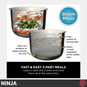 مولتی کوکر 15 کاره نینجا مدل NINJA OL750 | گنجایش 7.5 لیتری