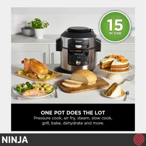 مولتی کوکر 15 کاره نینجا مدل NINJA OL750 | گنجایش 7.5 لیتری