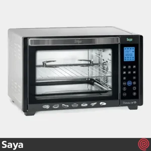 آون توستر 28 لیتری سایا مدل ولرکان دیجیتال Saya Vulercan 28D | دارای 8 برنامه پخت