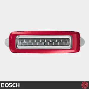 توستر نان تک اسلات بوش مدل Bosch TAT3A004 | رنگ قرمز و اسلات بلند