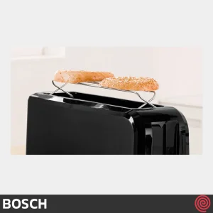 توستر نان تک اسلات بوش مدل Bosch TAT3A003 | رنگ مشکی و اسلات بلند