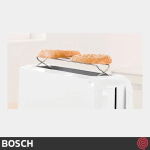توستر نان تک اسلات بوش مدل Bosch TAT3A001 | رنگ سفید و اسلات بلند