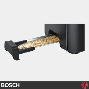 توستر نان تک اسلات بوش مدل Bosch TAT6A003 | رنگ مشکی و اسلات بلند