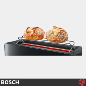 توستر نان تک اسلات بوش مدل Bosch TAT6A003 | رنگ مشکی و اسلات بلند