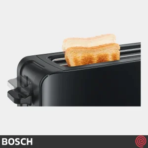 توستر نان تک اسلات بوش مدل Bosch TAT6A003 | رنگ مشکی و اسلات بلند