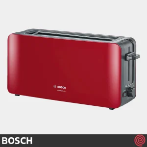 توستر نان تک اسلات بوش مدل Bosch TAT6A004 | رنگ قرمز و اسلات بلند