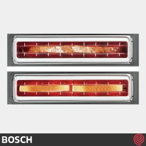 توستر نان تک اسلات بوش مدل Bosch TAT6A004 | رنگ قرمز و اسلات بلند
