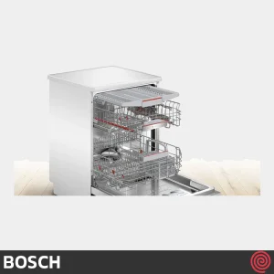 خرید ماشین ظرفشویی بوش مدل bosch sms6zcw37q با ظرفیت 14 نفره و سه طبقه ی مخصوص ظروف