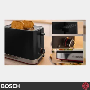 توستر نان 2 اسلایس بوش مدل Bosch TAT4M223 | اسلات کوچک