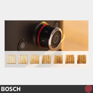 توستر نان 2 اسلایس بوش مدل Bosch TAT4M223 | اسلات کوچک