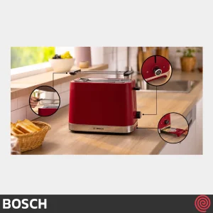 توستر نان 2 اسلایس بوش مدل Bosch TAT4M224 | اسلات کوچک