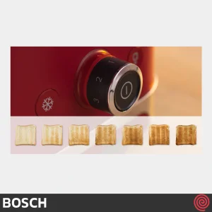 توستر نان 2 اسلایس بوش مدل Bosch TAT4M224 | اسلات کوچک