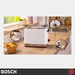 توستر نان 2 اسلایس بوش مدل Bosch TAT4M221 | اسلات کوچک