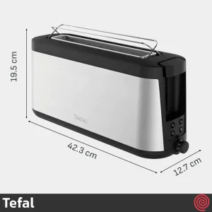 توستر نان تک اسلات تفال مدل Tefal TL430811 | اسلات بزرگ