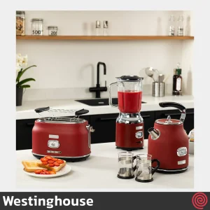 توستر نان 2 اسلایس وستینگ‌هاوس مدل Westinghouse WKTT857RD | اسلات کوچک