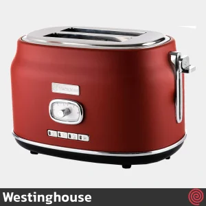 توستر نان 2 اسلایس وستینگهاوس مدل Westinghouse WKTT857RD | اسلات کوچک